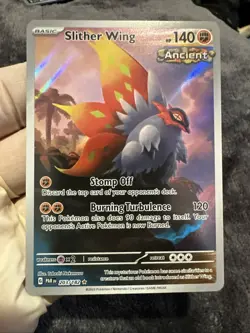 Pokemon SV5 Paradox Rift Holo slither wing gold star 203/182 MINT rare - Image 1