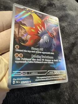 Pokemon SV5 Paradox Rift Holo slither wing gold star 203/182 MINT rare - Image 2