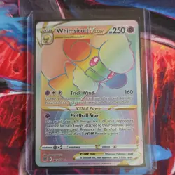 Pokemon TCG Whimsicott VSTAR 175/172 Brilliant Stars SR Holo EN - Image 1