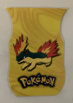2001 Pokemon Topps Quilava Die-Cut Embossed #156 - Image 1