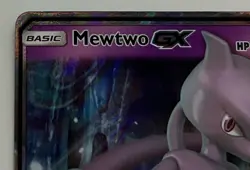 Pokemon TCG Mewtwo GX 31/68 Hidden Fates Ultra Rare Full Art Holo ENG 180HP - Image 2