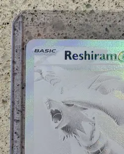 RESHIRAM EX 173/086 HOLO BLACK WHITE RARE WHITE FLARE POKEMON NM - Image 4