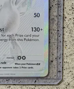 RESHIRAM EX 173/086 HOLO BLACK WHITE RARE WHITE FLARE POKEMON NM - Image 5