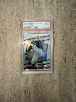 💎ROOKIE PAUL SKEENES PSA 10💎 PANINI NCSS VIP GOLD PROSPECTS PRIZM #RP12 GEM - Image 1