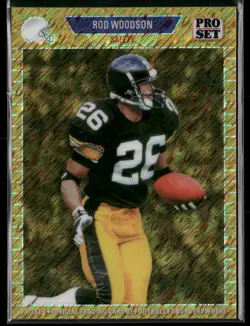 2024 Leaf Collective #89B-232 Rod Woodson 1989 Pro Set Shimmer Gold 1/1 - Image 1
