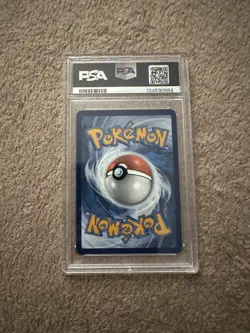 Team Rockets Meowth Destined Rivals Card 203/182 PSA 9 English Edition - Image 2