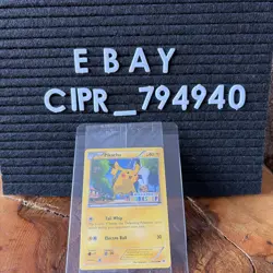 Pokemon TCG~Pikachu Build a Bear Workshop Promo~NM~20/108 - Image 1