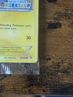 Pokemon TCG Pikachu Build-A-Bear Workshop Promo 20/108 Stamped Promo SEALED - Image 2