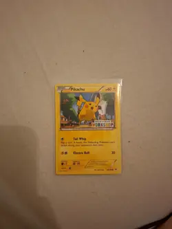 Pokemon TCG Pikachu Build-A-Bear Workshop Promo Stamped 20/108 Sealed Card - Image 2