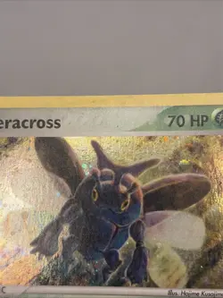 Heracross 7/101 Hidden Legends Reverse Holo Rare LP Pokemon Card - Image 3
