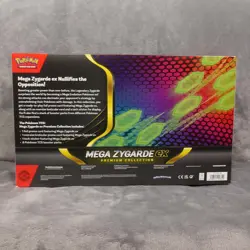 Pokemon Mega Zygarde EX Premium Collection Box TCG Booster Packs English Set - Image 2