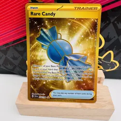Pokemon Card Rare Candy 256/198 Scarlet & Violet Base Set Gold Hyper Rare NM - Image 1