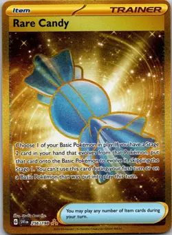 Rare Candy - Holo Hyper Rare SV01: Scarlet & Violet Base Set 256/198 NM - Image 1