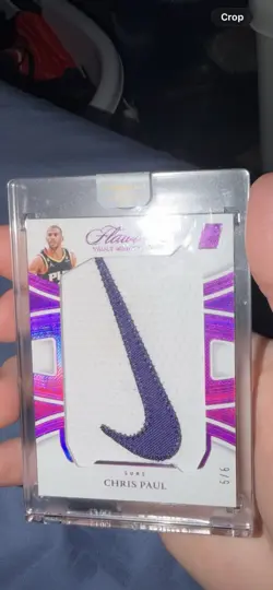 Chris Paul Premium Patch Auto /25 | Game Used Memorabilia | Rare SSP Clippers - Image 1