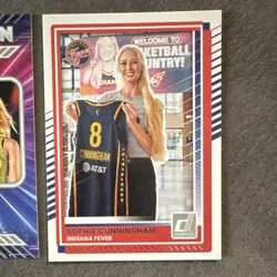 Panini 2025 WNBA Donruss Tunnel Vision Sophie Cunningham #2/24 Lot 2 - Image 3