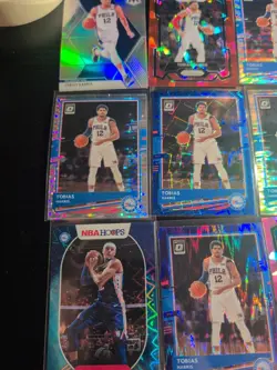 Tobias Harris Lot (9) Prizm Optic Parallels NBA Free Shipping Great Value (GA) - Image 2