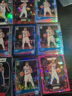 Tobias Harris Lot (9) Prizm Optic Parallels NBA Free Shipping Great Value (GA) - Image 3