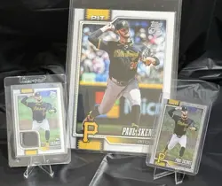 2026 Topps Series 1 Paul Skenes Game-used Memorabilia & Oversized/Holo - Image 2