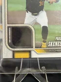 2026 Topps Series 1 Paul Skenes Game-used Memorabilia & Oversized/Holo - Image 5