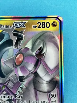 Pokemon TCG Arceus Dialga Palkia GX Ultra Rare Holo 156/236 Cosmic Eclipse - Image 2