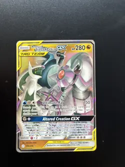 Arceus & Dialga & Palkia GX 156/236 Pokemon TCG Cosmic Eclipse Holo Ultra Rare - Image 1