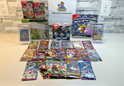 Pokemon 80 Sealed Packs 3500+ Cards Booster Box ETB PSA 10 CGC 10 Slabs WOTC Lot - Image 1