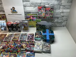 Pokemon 80 Sealed Packs 3500+ Cards Booster Box ETB PSA 10 CGC 10 Slabs WOTC Lot - Image 4