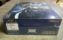 Union Arena: Solo Leveling 1st Wave English Booster Box UE17BT (NEW/SEALED) - Image 3