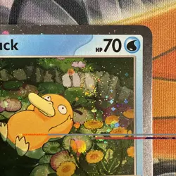 Psyduck 007 *Swirl* Mega Evolution Cosmos Holo Black Star Promo Pokemon TCG NM/M - Image 2