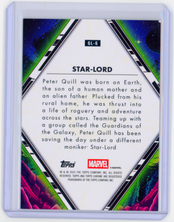 Topps Chrome Marvel 2025 | Galactic Legends Star-Lord /50 | #GL-6 - Image 2
