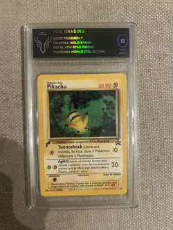 Pokemon 2000 Pikachu #27 Black Star Promos CGC 9 Mint (PSA BGS SGC) - Image 1