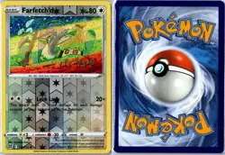 Pokemon Card - Farfetch'd Brilliant Stars 115/172 2022 Common Reverse Holo NM - Image 3