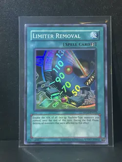 Konami Yu-Gi-Oh! Limiter Removal Retro Pack 2 RP02-EN015 Spell Card English - Image 1