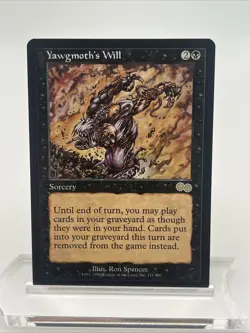 Yawgmoth’s Will Urza’s Saga 1998 Near Mint Mtg Magic The Gathering Spencer - Image 1