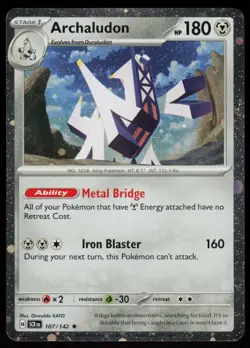 Archaludon 107/142 Promo Miscellaneous Cards & Products Pokemon Near Mint - Image 1
