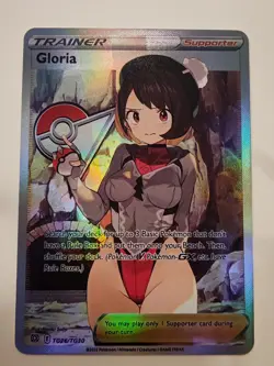 Card Pokemon Trainer Sexy Waifu JAP Fanart Gloria - Image 1