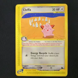 Cleffa 48/144 Skyridge Expedition Base Set Nintendo Miki Tanaka Pokemon Card - Image 1