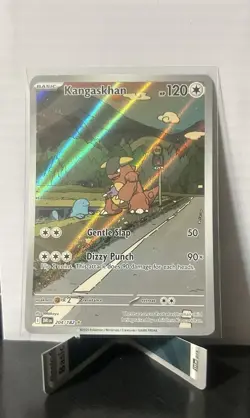 Pokemon Kangaskhan 204/182 Sv10: Destined Rivals Holo Illustration Rare Card - Image 1