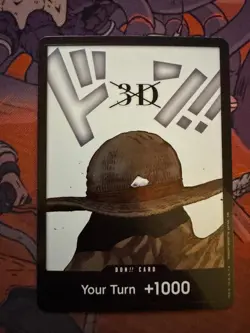 DON!! Card (3D) (Double Pack Set Vol. 8) DON!! Legacy of the Master One Piece NM - Image 1