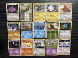 Pokemon TCG HGSS Triumphant 15 Card Lot LP-MP - Image 1