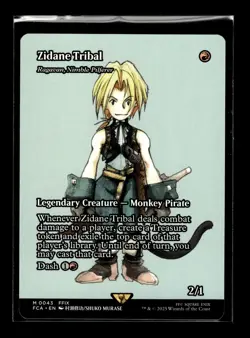 ZIDANE TRIBAL - RAGAVAN, NIMBL Final Fantasy Through the Ages #43 FCA(NM+)(MTG) - Image 1