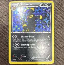 Pokemon TCG Umbreon BW93 Black & White Holo Promo Card English 2013 HP 100 - Image 1