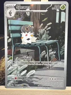 Spewpa 089/088 IR NM. Perfect Order (POR)(ME03) Illustration Rare Pokemon Card - Image 1