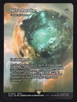 1x MTG Fal'Cie Paradise - Carpet of Flowers (Showcase) - FINAL FANTASY (FCA) #44 - Image 1
