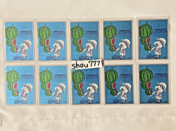 Set of 10 ONE PIECE METAKIRA LUFFY CARD JAPAN SIGN SUMMER COMIC NATSU COMI 2026 - Image 1