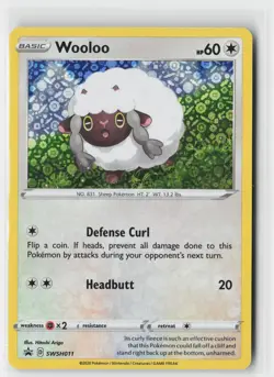 Pokemon Wooloo - SWSH011 - Holo Promo Miscellaneous Cards & Products Holo NM - Image 1