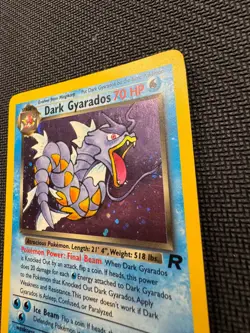 Pokemon TCG Dark Gyarados Holo Card 8/82 Team Rocket WOTC Vintage - Image 2