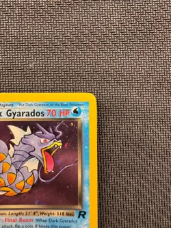Pokemon TCG Dark Gyarados Holo Card 8/82 Team Rocket WOTC Vintage - Image 4