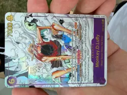 One Piece Card Game Monkey D. Luffy EB02-061 Leader Parallel Foil English - Image 3