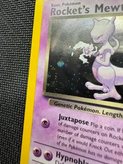 Pokemon TCG Team Rockets Mewtwo Gym Challenge English Holo Card #14 LP - Image 5